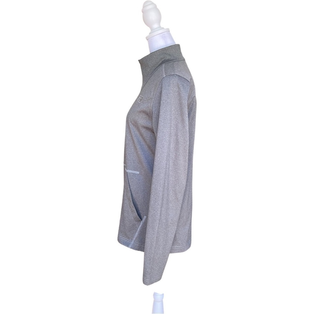 The North Face Jacket Tech Mezzaluna Full Zip Lightweight Gray Size Medium - Picture 3 of 13
